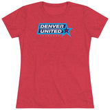 United Women's Tri-Blend Tee