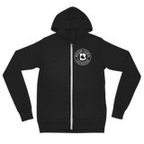 Unisex Circle Logo Zip Hoodie