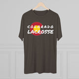 Colorado Lacrosse WHITE Unisex Tri-Blend Crew Tee