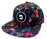 Black Paint Snapback