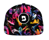 Black Paint Snapback