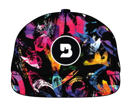 Black Paint Snapback