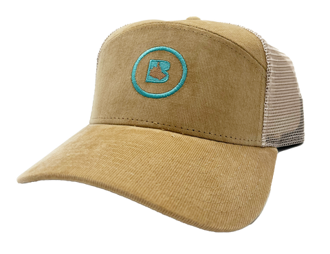 Tan 5 Panel Hat