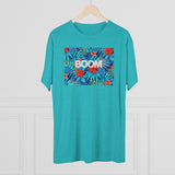 Floral Unisex Tri-Blend Crew Tee