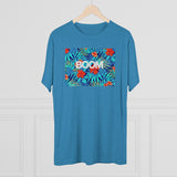 Floral Unisex Tri-Blend Crew Tee