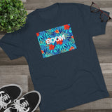 Floral Unisex Tri-Blend Crew Tee