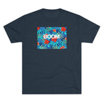 Floral Unisex Tri-Blend Crew Tee