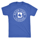 White Boom Town Circle Logo Men's T-Shirt