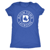 White Boom Town Circle Logo Women's T-Shirt