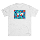 Floral Unisex Tri-Blend Crew Tee