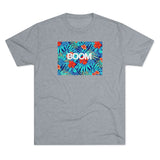 Floral Unisex Tri-Blend Crew Tee