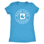 White Boom Town Circle Logo Women's T-Shirt