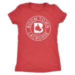 White Boom Town Circle Logo Women's T-Shirt