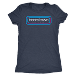 Boom Town White Retro Women's T-Shirt