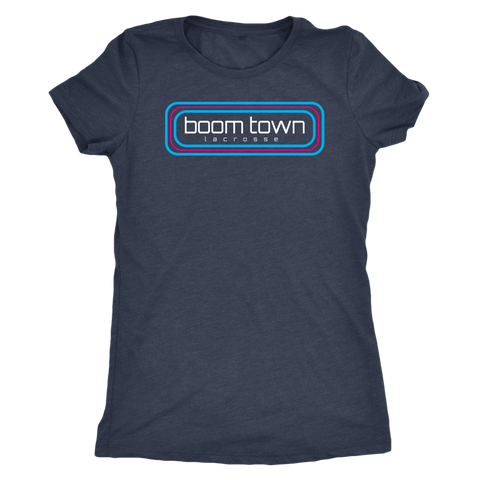 Boom Town White Retro Women's T-Shirt