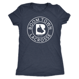 White Boom Town Circle Logo Women's T-Shirt